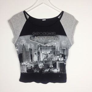 Welcome to Las Vegas Crop Top